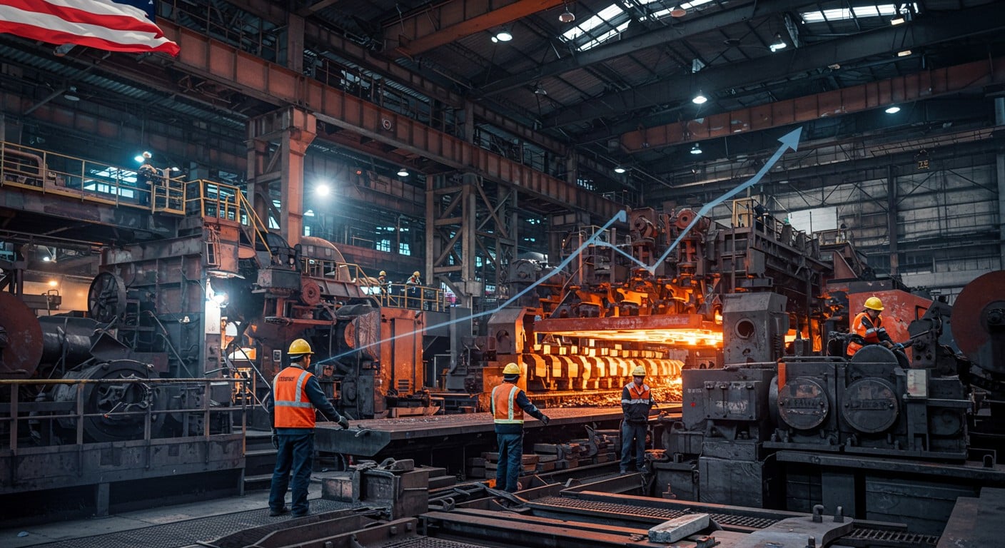 Trump annonce une surtaxe de 50% sur l'acier importé pour protéger l'industrie US. Quels impacts pour l'économie et la Pennsylvanie ? Lisez la suite !