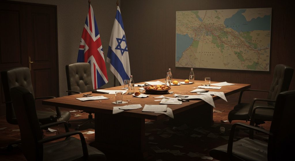 UK Suspend Négociations avec Israël sur Gaza