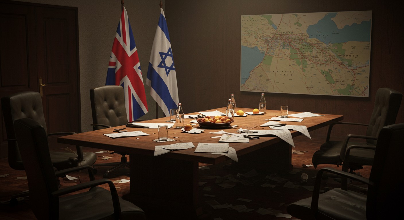 Le Royaume-Uni stoppe ses négociations commerciales avec Israël et sanctionne des colons en Cisjordanie face à l’escalade à Gaza. Que signifie cette décision ?