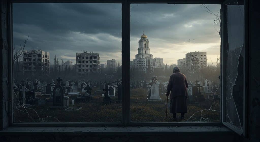 Vivre Dans Les Ruines : Le Courage Des Ukrainiens