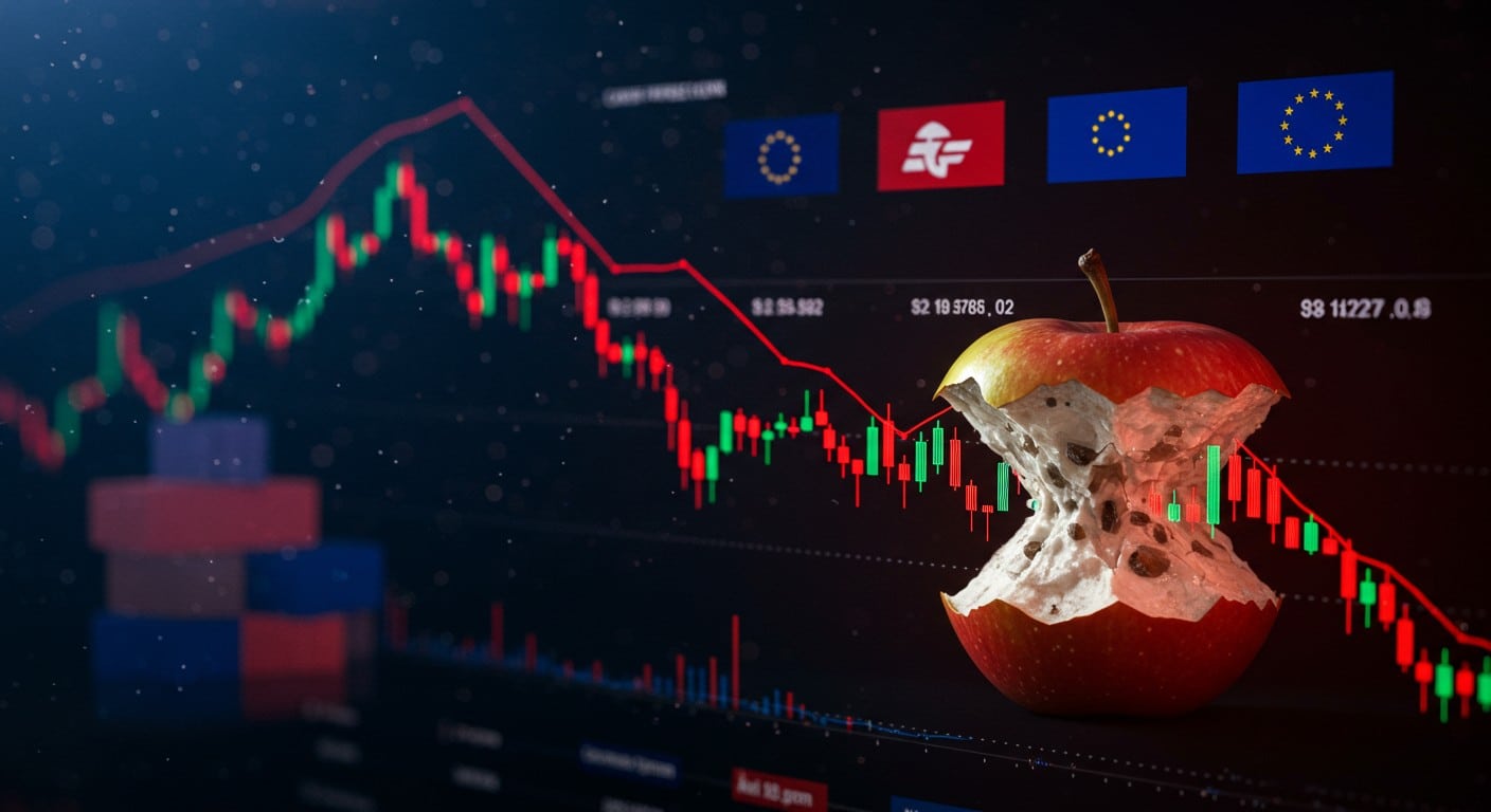 Wall Street recule face aux menaces de droits de douane de Trump sur l’UE et Apple. Découvrez l’impact sur les marchés et les entreprises !