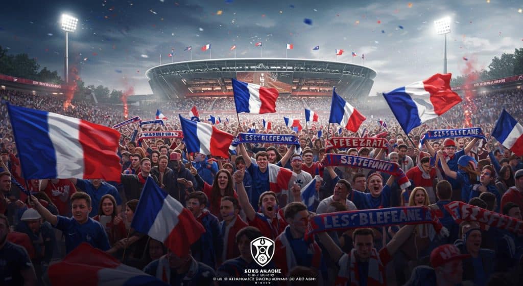 17 000 Fans des Bleus à Stuttgart : Un Record Historique