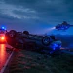 Accident dans l’Oise : Une Voiture sur le Toit, Blessés Hors Danger