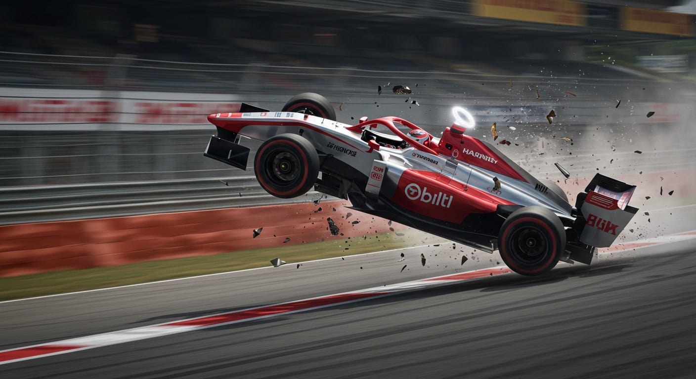 Crash impressionnant au GP d’Autriche en Formule 2 : découvrez les détails de l’accident de Sami Meguetounif et l’impact du halo. Cliquez pour en savoir plus !