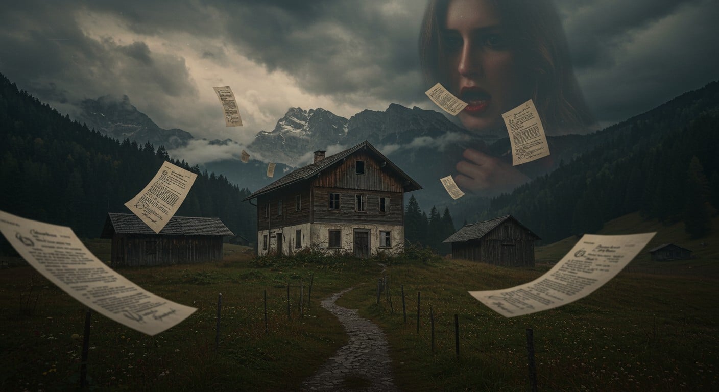 Qui héritera la fortune de Marcel Amphoux ? Plongez dans une saga d’amour, de soupçons et de justice dans un village des Alpes.