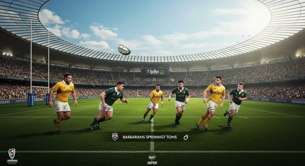 Afrique du Sud vs Barbarians : Heure et Chaîne du Match