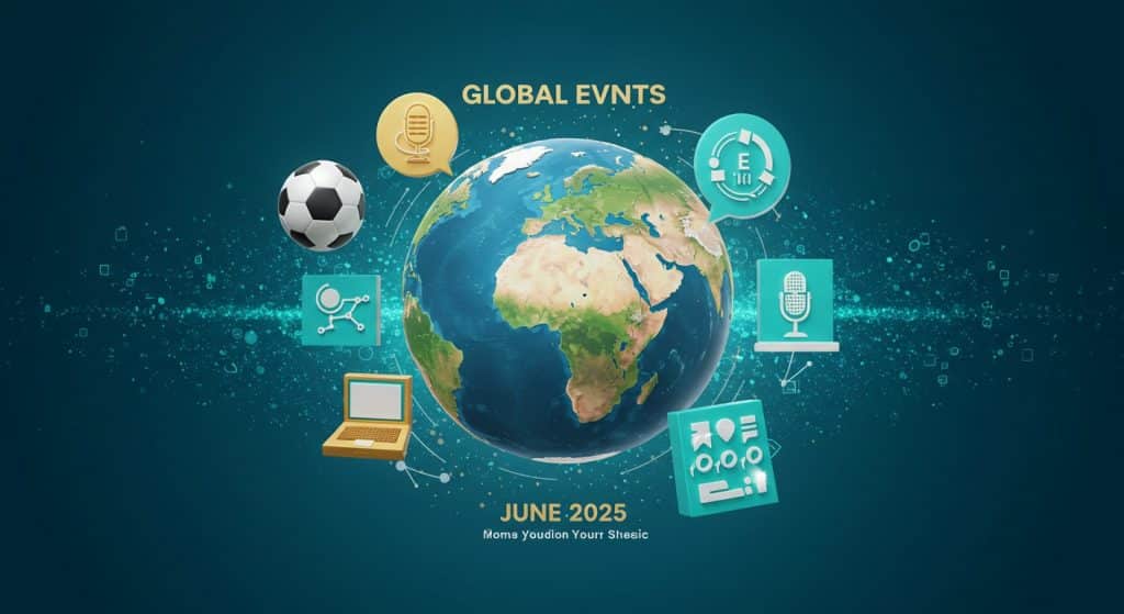 Agenda Mondial Juin 2025 : Événements Clés À Suivre