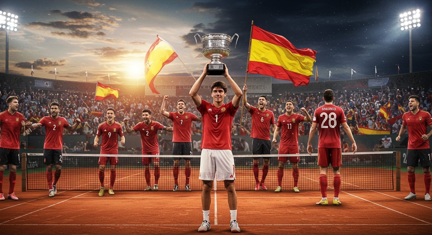 Carlos Alcaraz triomphe à Roland-Garros 2025 pendant que la Roja se prépare pour la Ligue des Nations. Découvrez cette journée mémorable !