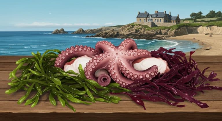 Algues et Poulpe : Saveurs Marines de Saison