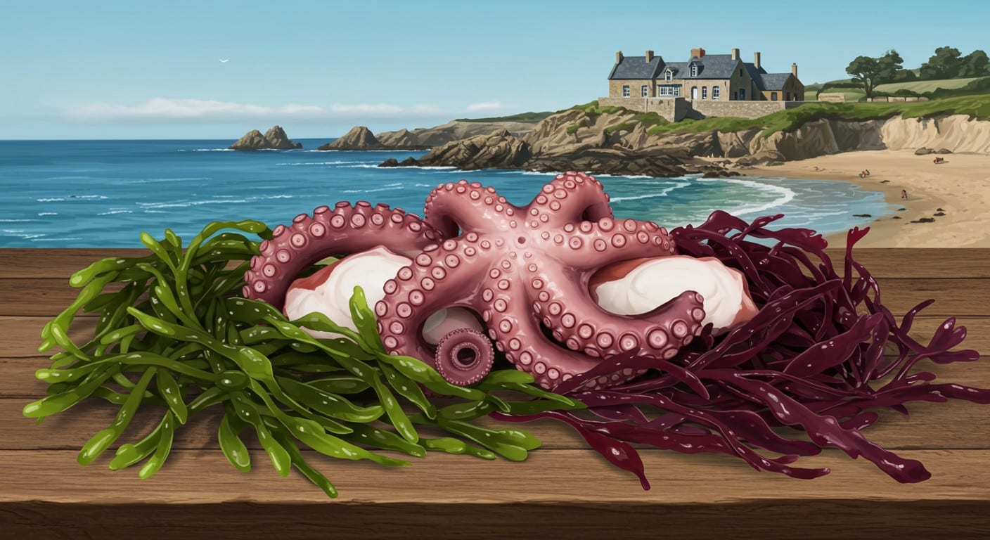Découvrez les bienfaits des algues et du poulpe, des trésors marins savoureux et durables pour une cuisine saine et écoresponsable.