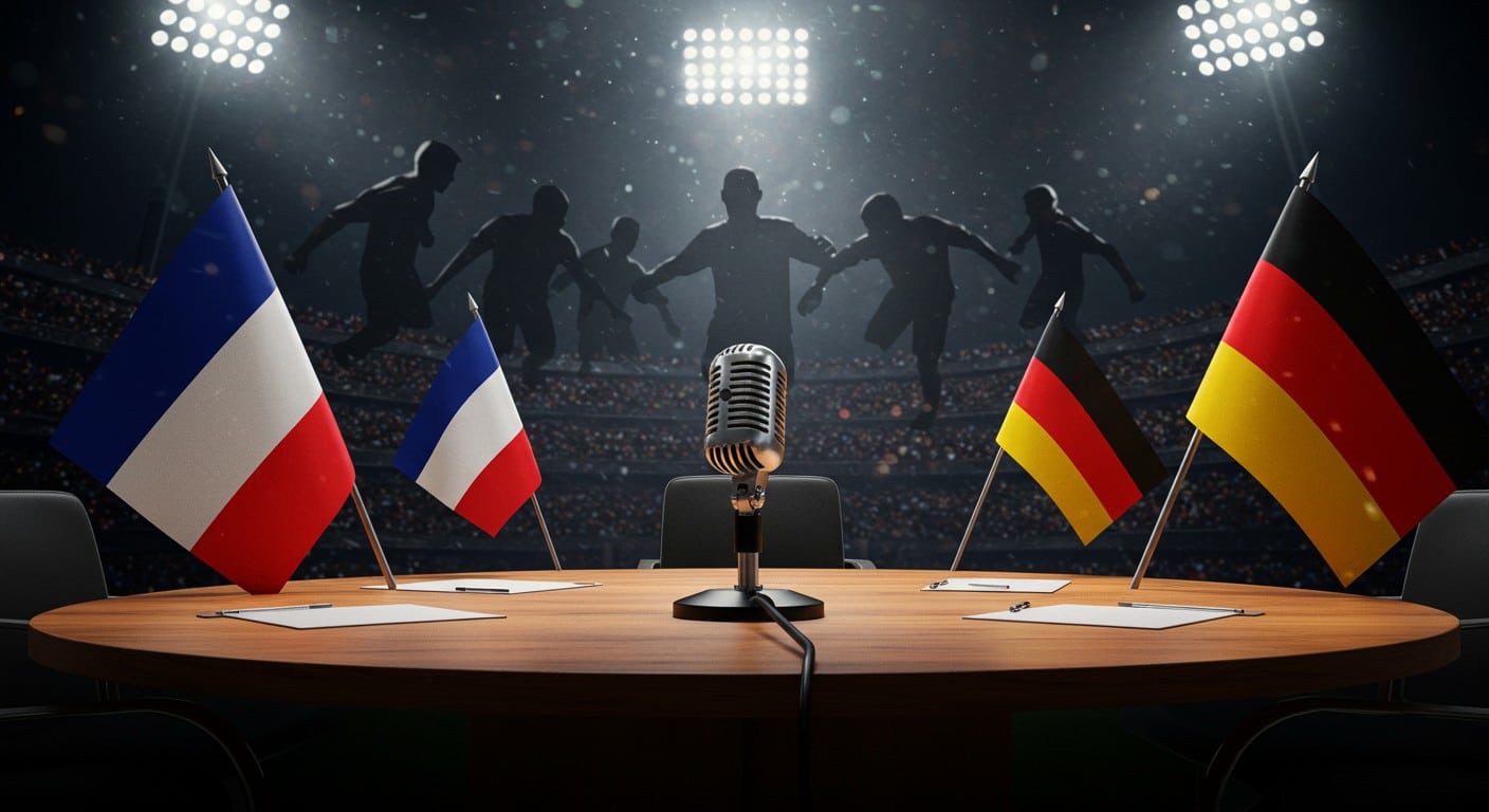 Suivez la conférence de presse de Mbappé et Deschamps avant Allemagne-France. Forfaits, tactiques et enjeux : tout ce qu’il faut savoir !