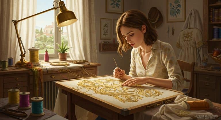 Anna Comes, 21 Ans : L’Étoile Montante de la Broderie d’Art