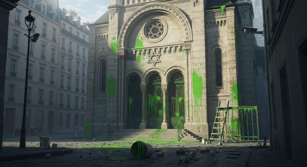 Antisémitisme à Paris : Synagogues et Mémorial Visés