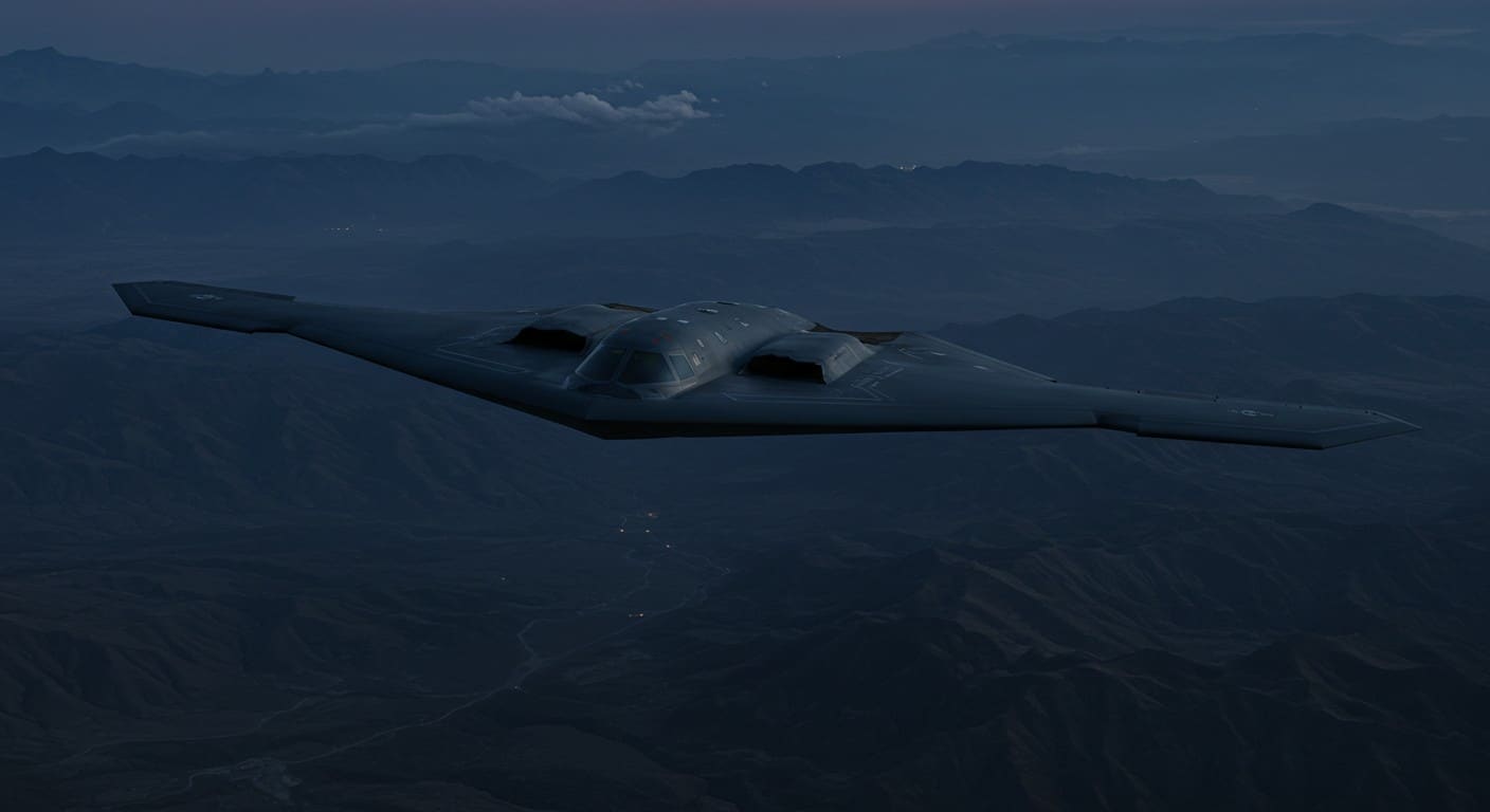 Découvrez le B-2 Spirit, bombardier furtif américain capable de détruire des bunkers iraniens. Puissance, furtivité et coûts exorbitants révélés !