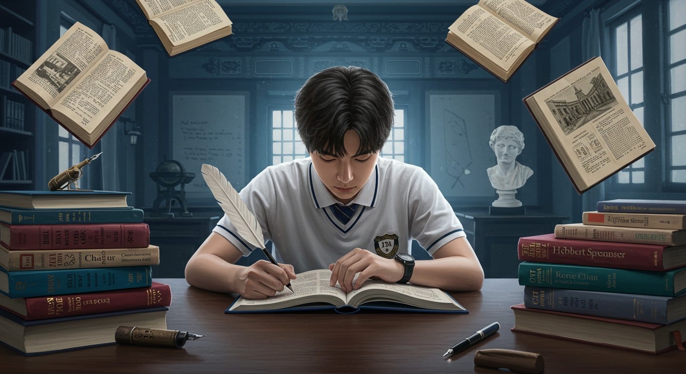 Découvrez les sujets HLP du Bac 2025 en Asie : René Char, Herbert Spencer et réflexions philosophiques. Conseils pour réussir l'épreuve !