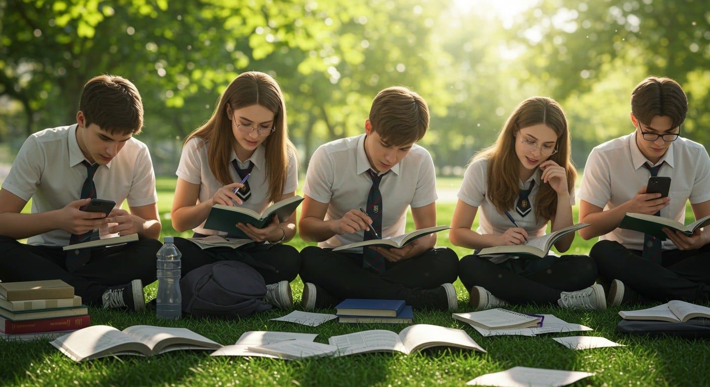 Des lycéens révisent le bac philo 2025 sans cours, via des vidéos en ligne. Découvrez leur combat face à l'absence de prof et les enjeux d'une année blanche.