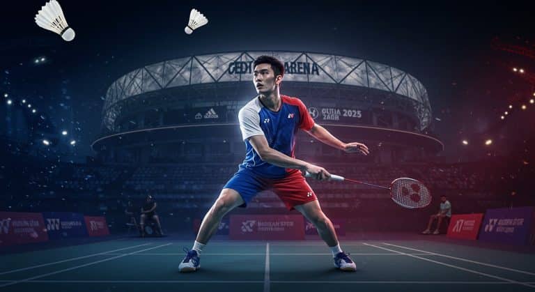 Badminton : Christo Popov Brille aux Mondiaux 2025