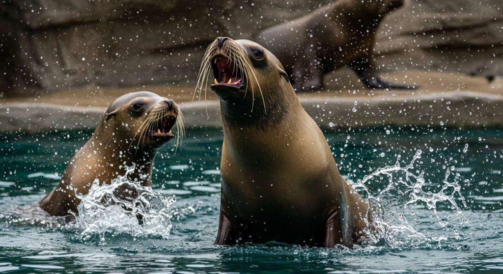 Bagarre d’Otarie : Un Zoo Belge Ferme une Zone