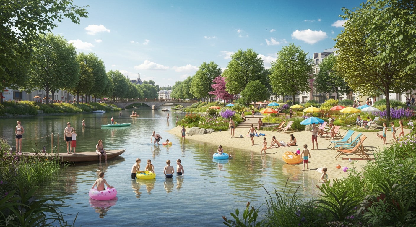 Découvrez les baignades dans la Marne : accès, tarifs, confort et restauration. Tout sur les sites de Maisons-Alfort et Joinville pour un été au fil de l’eau.