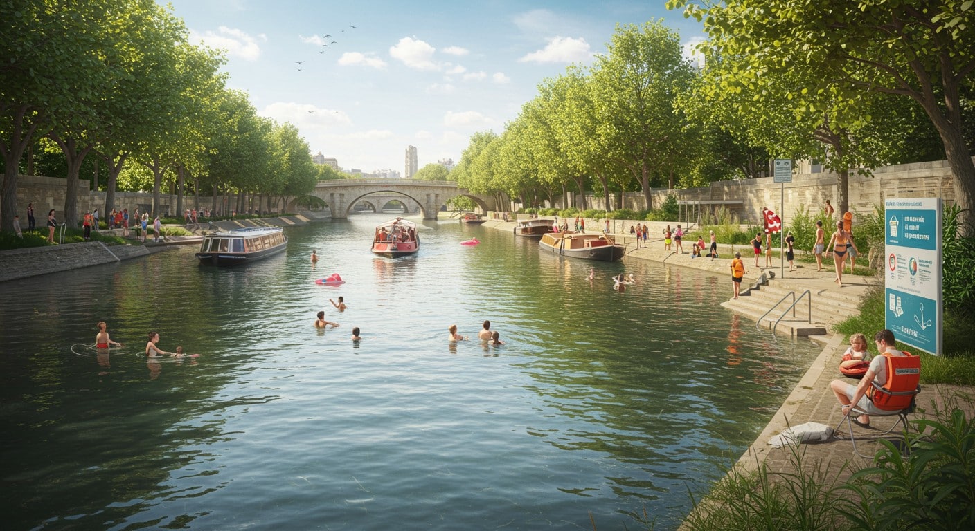 Découvrez comment Paris concilie baignade et navigation sur la Seine dès juillet 2025. Un compromis innovant pour un été vibrant !