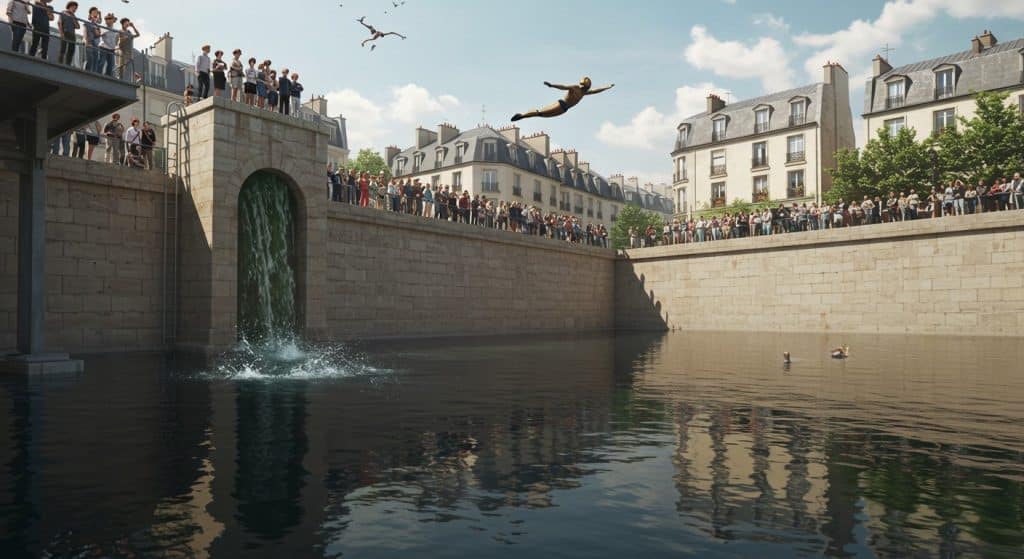 Baignade Sauvage à Paris : Les Dangers des Réservoirs de Passy