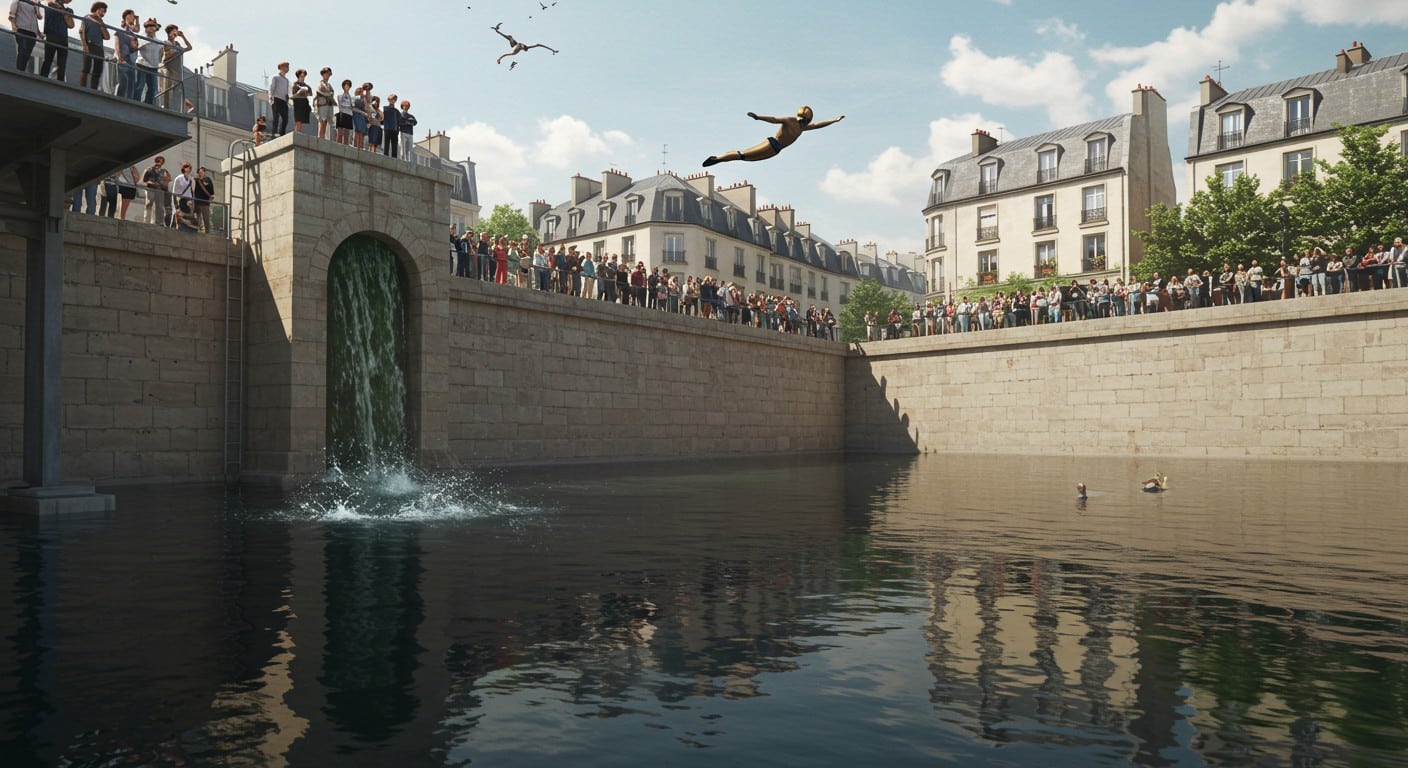 La baignade sauvage dans les réservoirs de Passy est illégale et risquée. Découvrez pourquoi cette pratique spectaculaire inquiète les autorités parisiennes.
