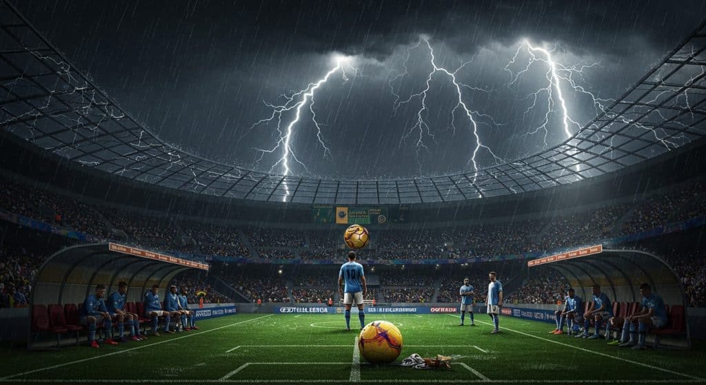 Benfica-Auckland : Match Stoppé Par La Pluie En Floride