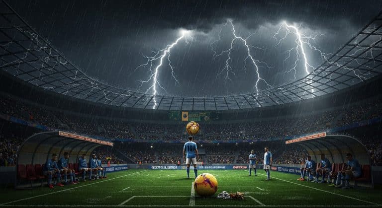 Benfica-Auckland : Match Stoppé Par La Pluie En Floride