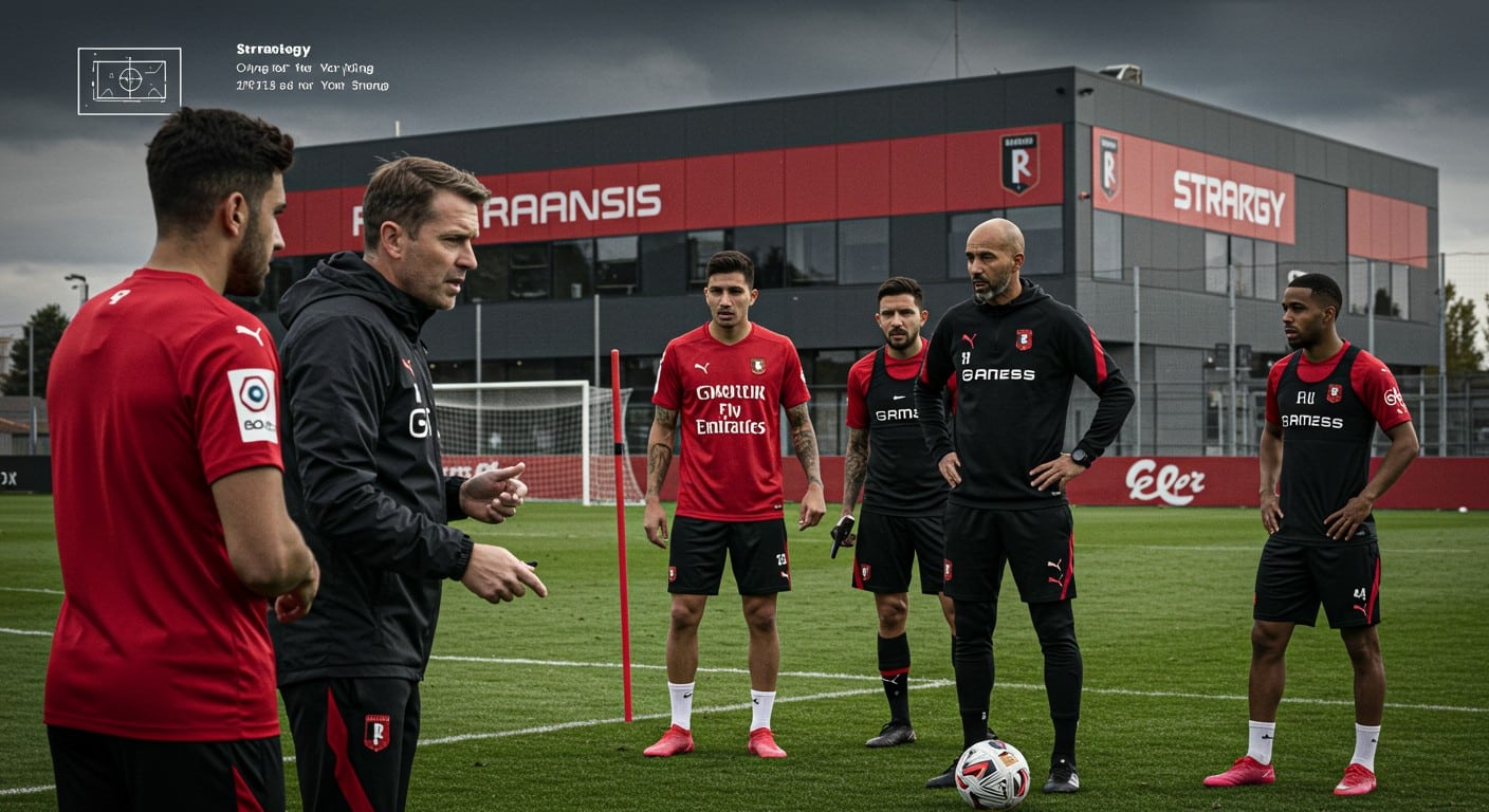Habib Beye et Laurent Bessière unissent leurs forces pour redresser Rennes en Ligue 1. Découvrez leur stratégie pour viser l’Europe !
