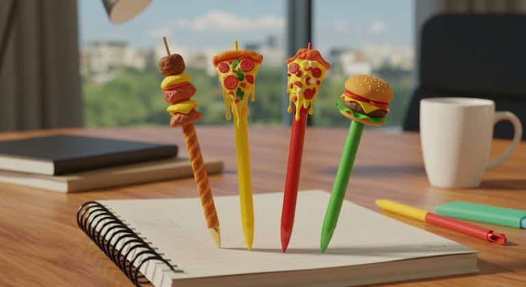 Bic Lance Des Stylos Kebab, Pizza Et Burger : Une Révolution ?