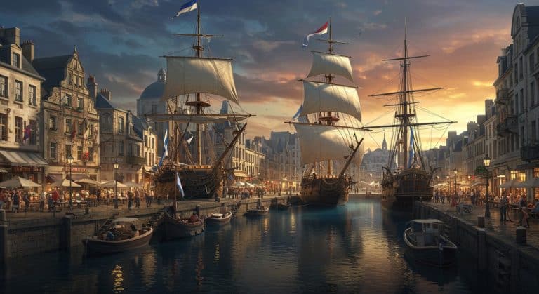 Caen Célèbre Son Millénaire Avec Une Parade Navale Époustouflante