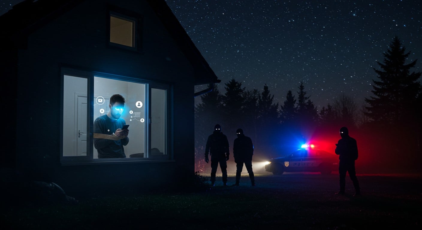 Un propriétaire ligoté alerte un ami via les réseaux sociaux. Les gendarmes interviennent et arrêtent les cambrioleurs en flagrant délit. Découvrez cette incroyable histoire.