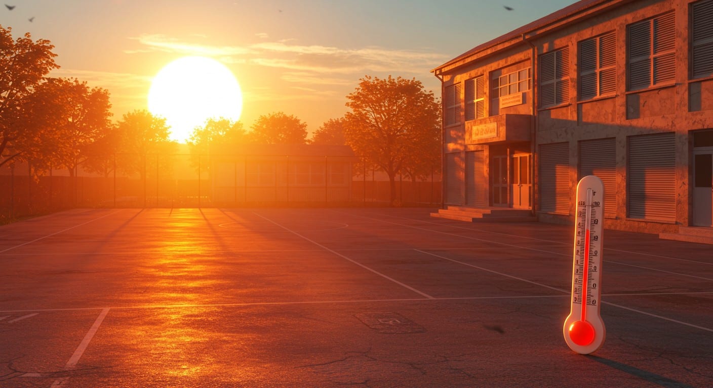 Canicule en France : écoles fermées, mesures d’urgence et impacts sur l’éducation. Découvrez comment les villes s’adaptent aux fortes chaleurs.