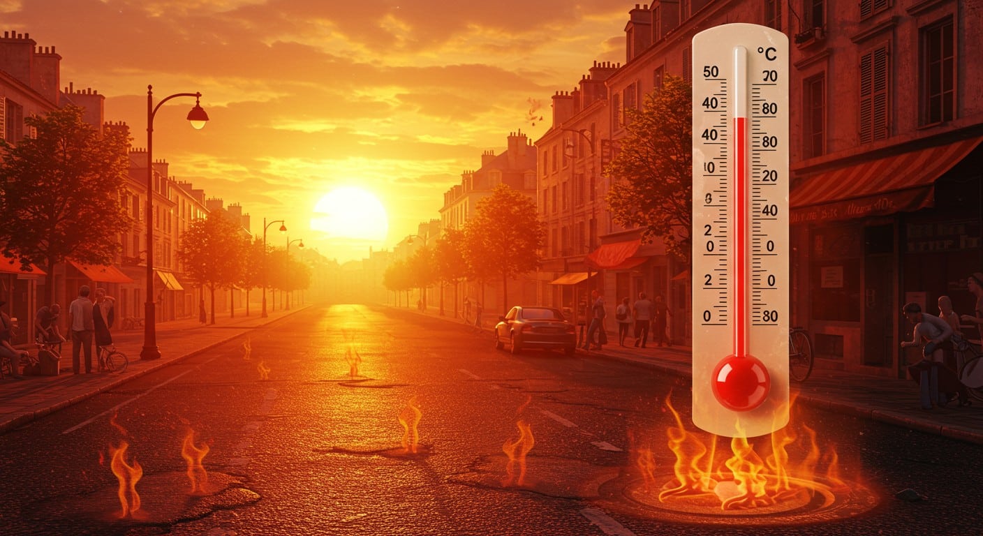 Canicule en France : nuits tropicales à 28 °C, 84 départements en alerte. Découvrez l’impact de la chaleur et nos astuces pour y faire face !