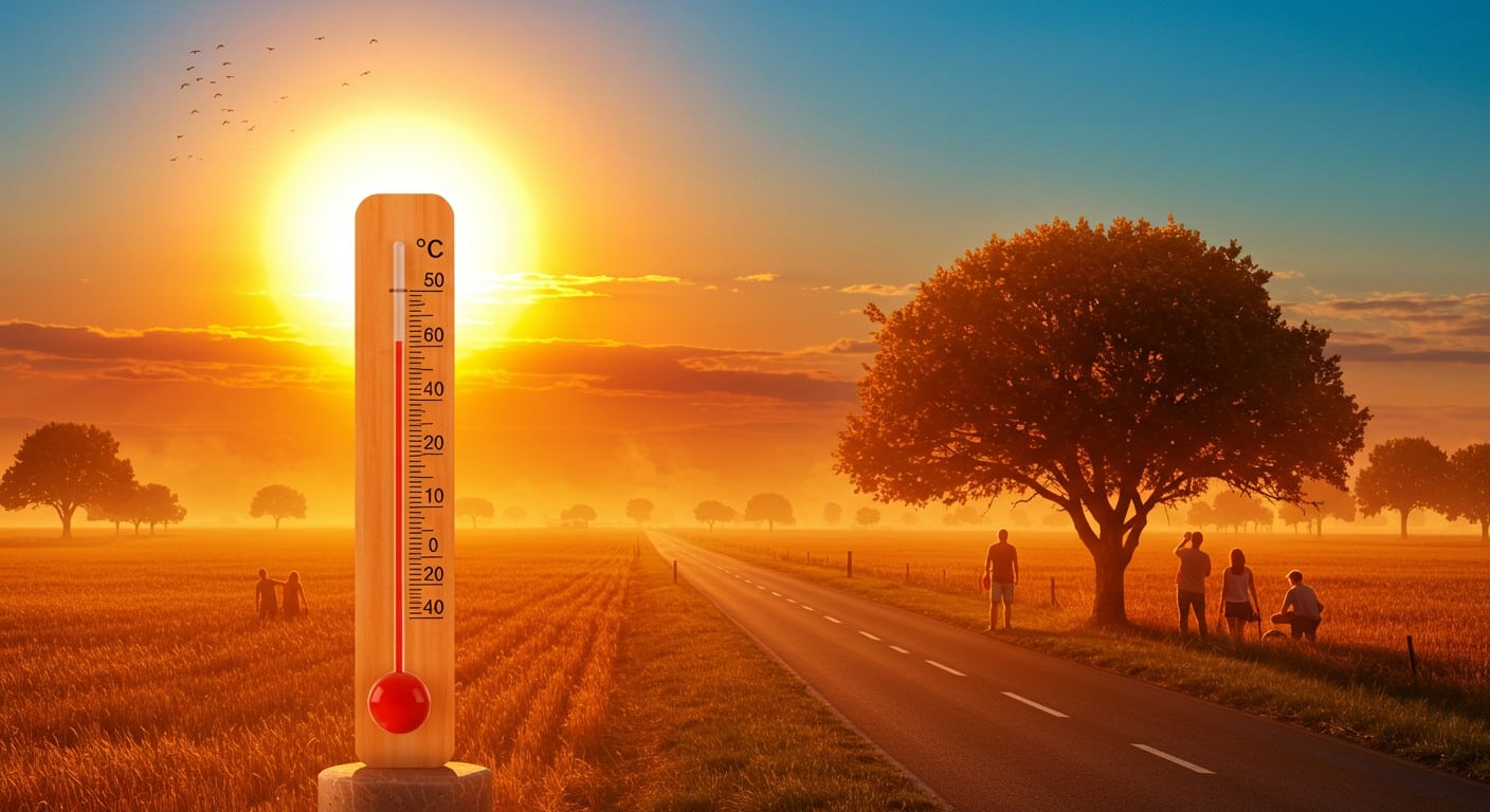 Canicule intense ce week-end en France avec des records de chaleur possibles. Découvrez les prévisions, conseils et impacts. Cliquez pour en savoir plus !