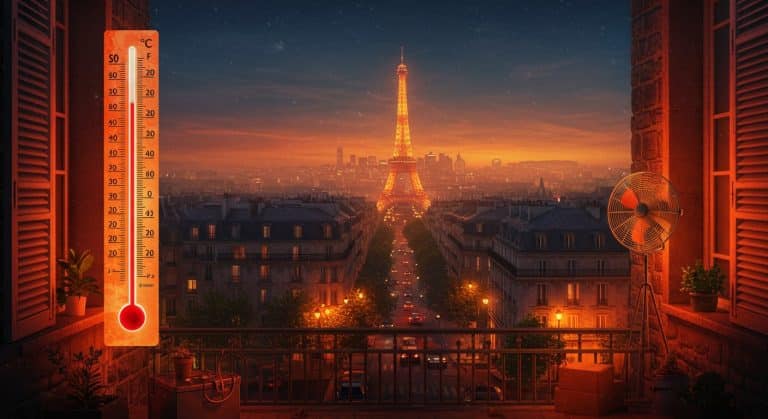 Canicule en Île-de-France : Une Nuit Tropicale Étouffante