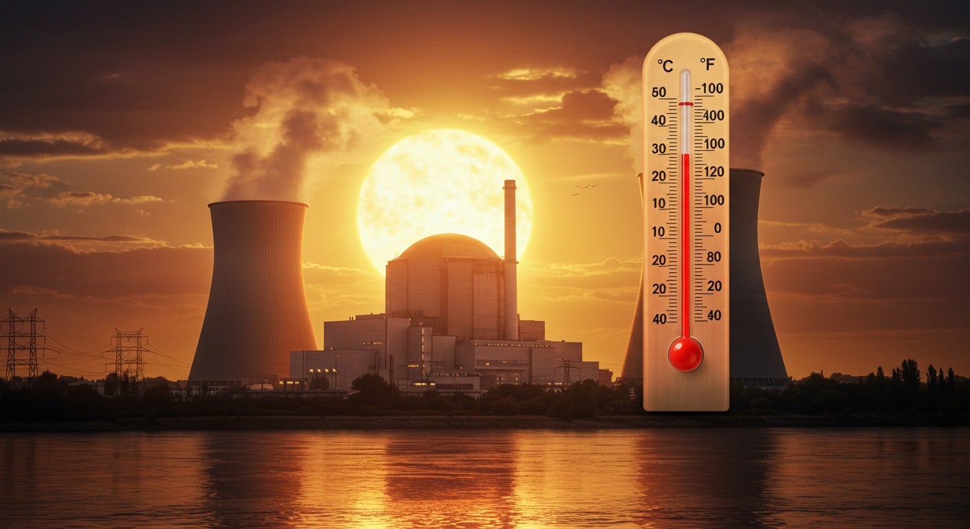 La canicule menace la production nucléaire en France dès le 25 juin. Découvrez pourquoi et ses conséquences sur l'énergie. Cliquez pour en savoir plus !