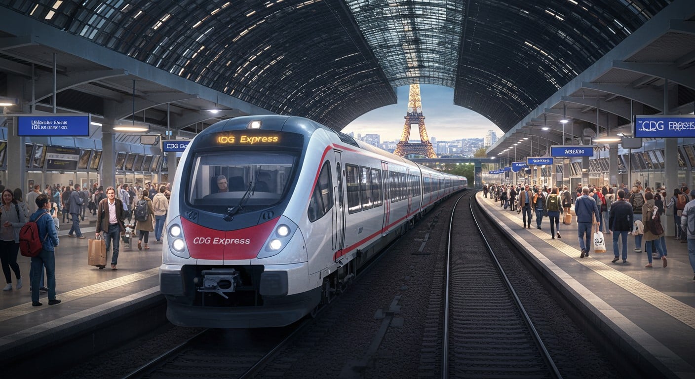 Le CDG Express reliera Paris à l’aéroport CDG en 20 min dès mars 2027. Découvrez les avancées du chantier et son impact sur les transports !