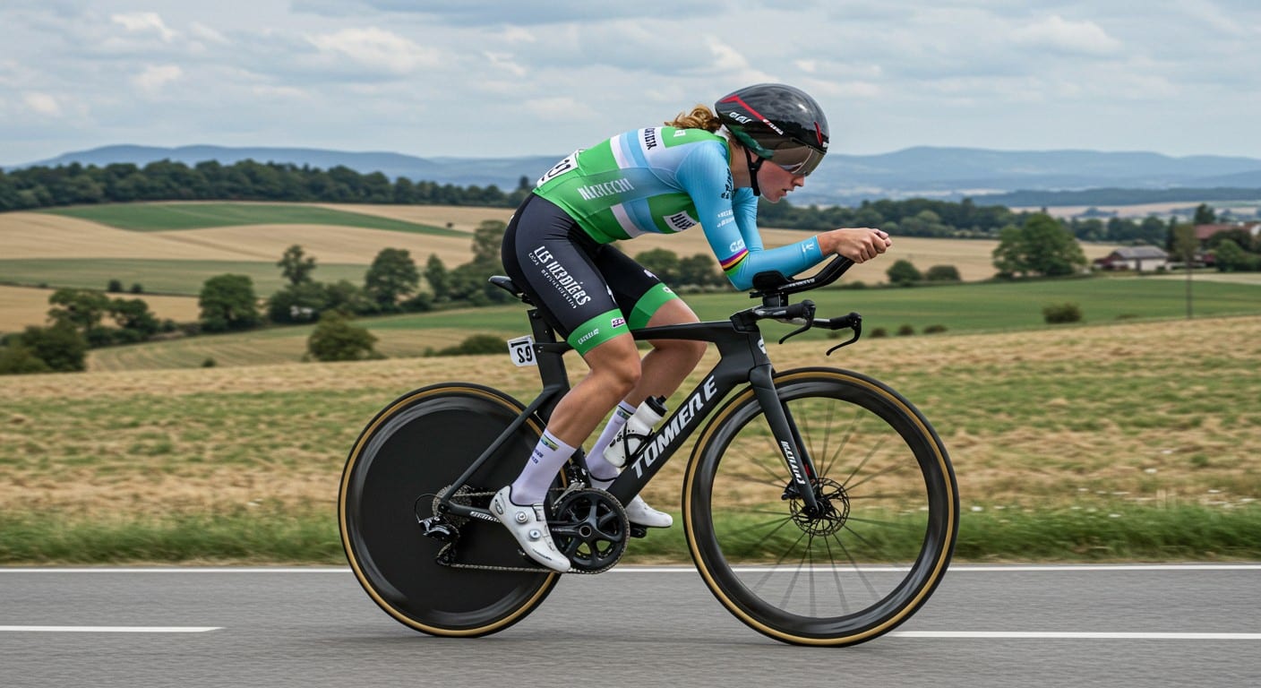 Cédrine Kerbaol triomphe aux Championnats de France de contre-la-montre 2025, devançant ses rivales. Découvrez son exploit et ses secrets !