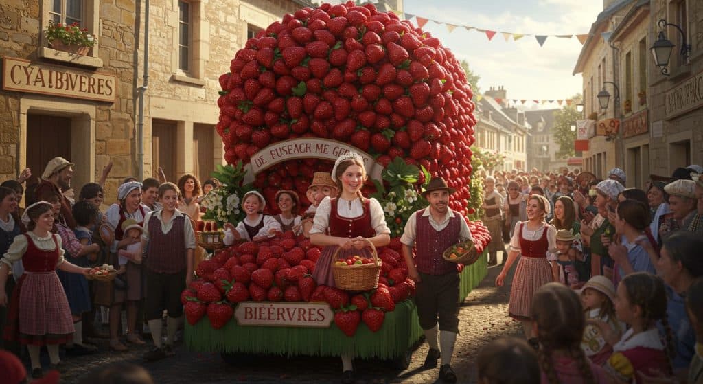 Centenaire de la Fête des Fraises à Bièvres : Une Tradition Inoubliable