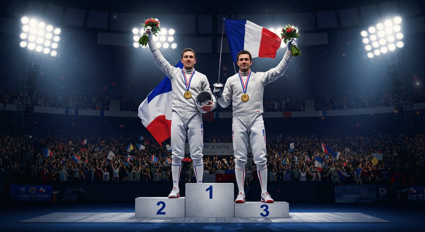 Eva Lacheray et Rémi Garrigue brillent aux Championnats d’Europe d’escrime 2025, décrochant l’or avec panache. Découvrez leur parcours triomphal !