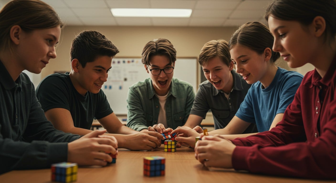 Des collégiens passionnés par le Rubik’s Cube brillent grâce à leur prof. Découvrez leur succès et les secrets de ce casse-tête captivant.