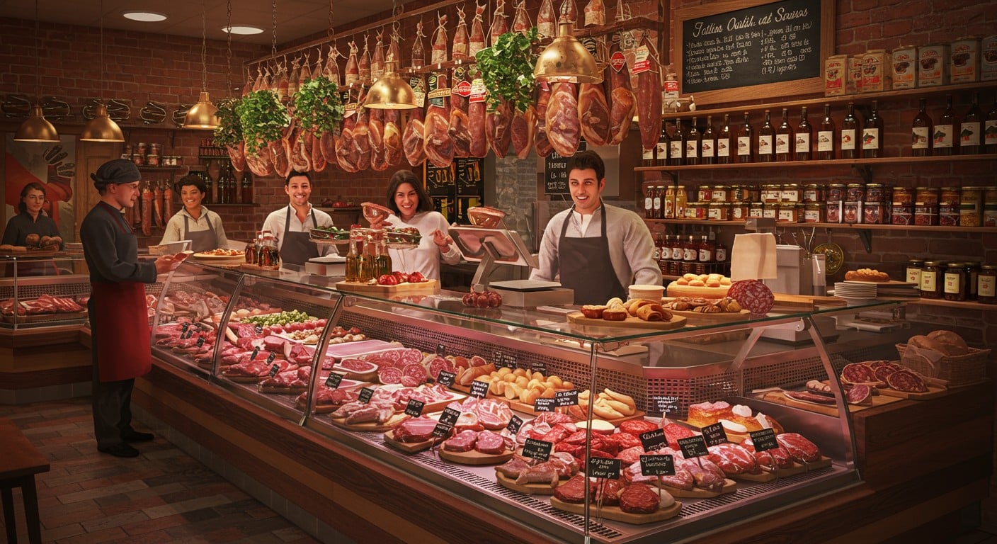 À Mantes-la-Jolie, un traiteur italien halal séduit avec sa charcuterie sans porc. Découvrez comment ce couple révolutionne la gastronomie locale !