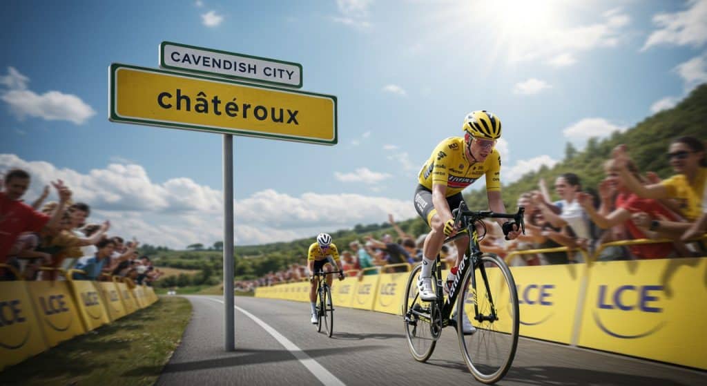 Châteauroux Devient Cavendish City : Hommage au Roi du Sprint