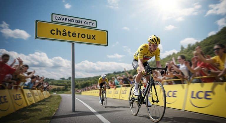 Châteauroux Devient Cavendish City : Hommage au Roi du Sprint