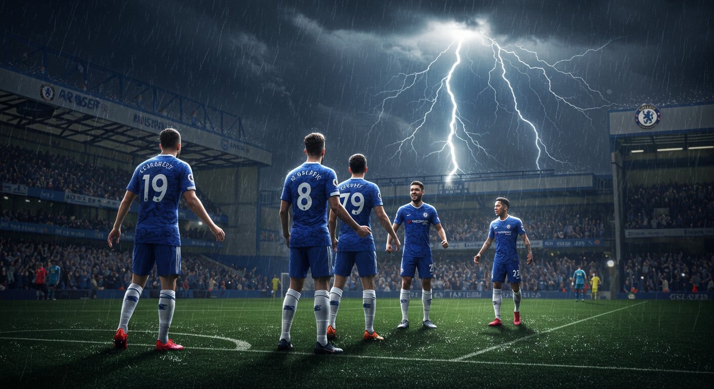 Chelsea triomphe 4-1 face à Benfica après un orage et une prolongation folle. Découvrez le scénario dingue de ce match de Coupe du monde des clubs 2025 !