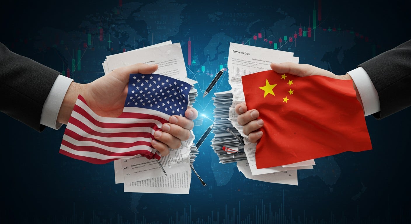 Chine-USA : Tensions sur l’Accord Douanier