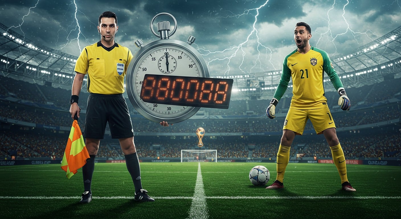 Clément Turpin applique la règle des 8 secondes à la Coupe du Monde des Clubs 2025, une première mondiale. Découvrez son impact sur le football !