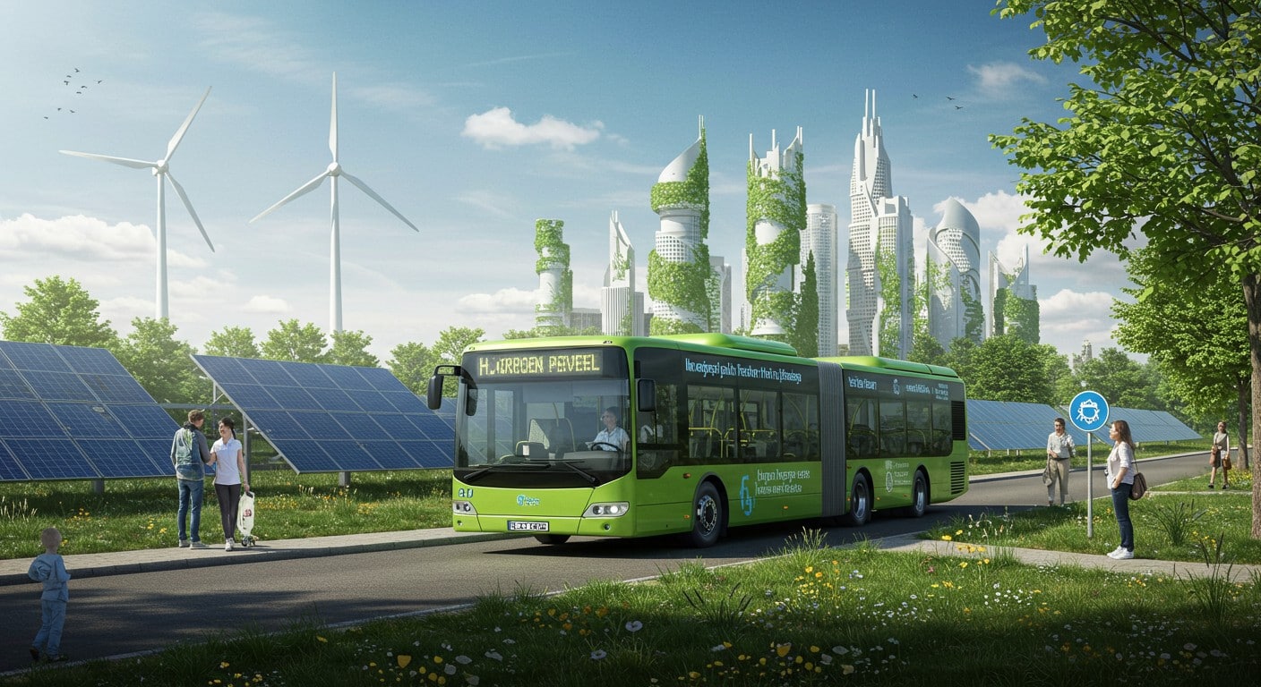 Clermont-Ferrand lance la 1ère ligne de bus 100% hydrogène en France, une révolution pour des transports durables. Découvrez cette innovation verte !