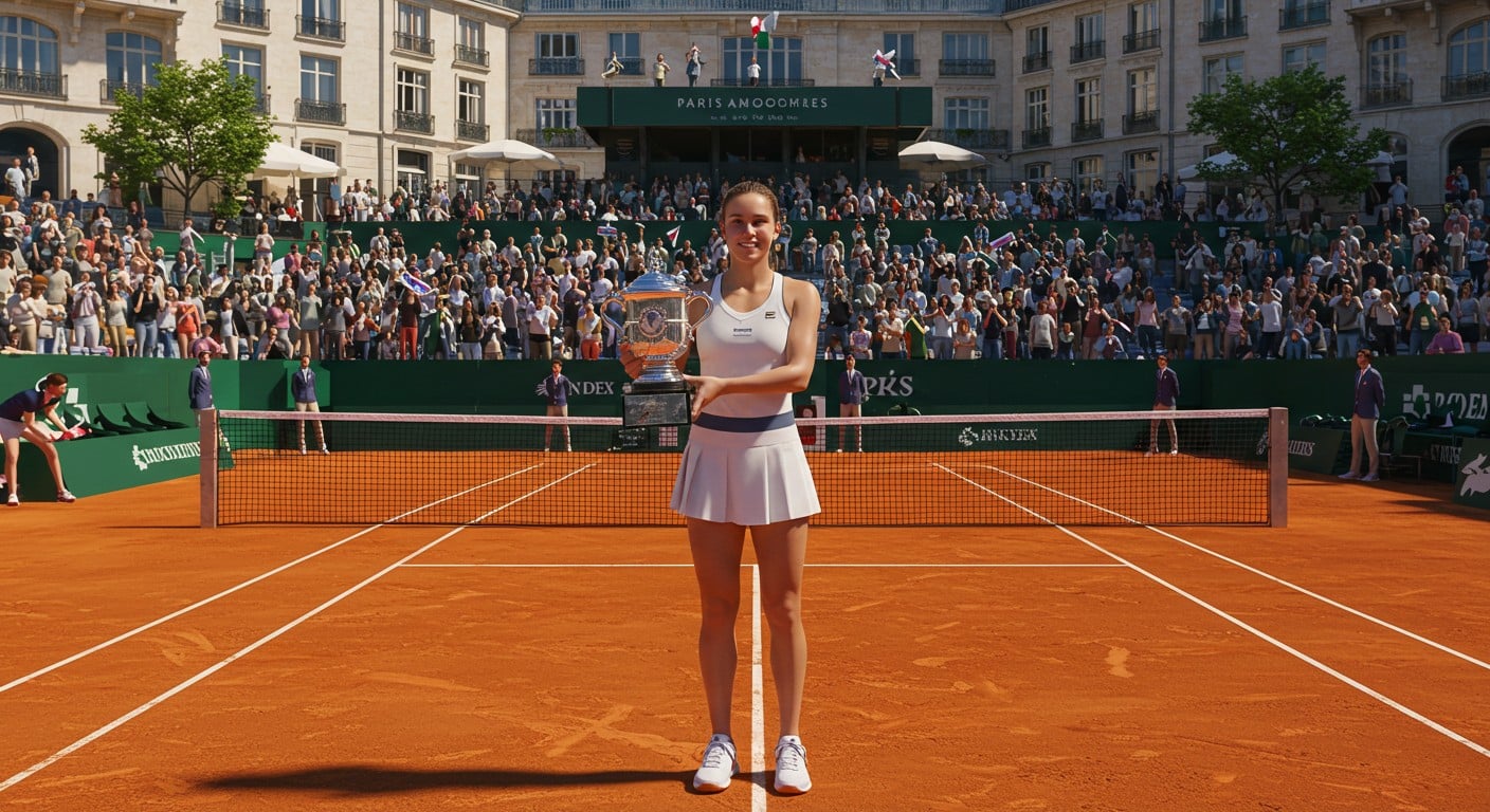 Coco Gauff remporte Roland-Garros 2025 et célèbre à la fan-zone Concorde. Découvrez son parcours et l'ambiance unique !